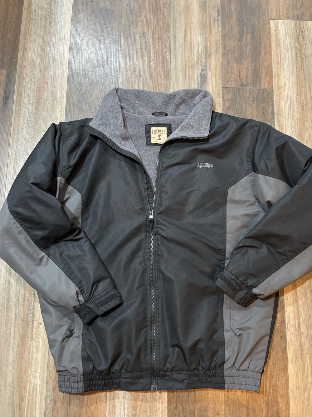 RedHead Men's Black and Gray Performance Jacket